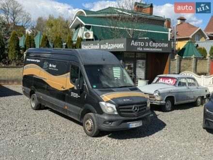 Черный Мерседес Sprinter, объемом двигателя 2.14 л и пробегом 240 тыс. км за 25500 $, фото 1 на Automoto.ua