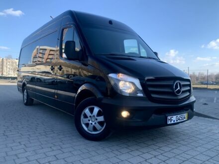 Чорний Мерседес Sprinter, об'ємом двигуна 2.2 л та пробігом 346 тис. км за 24400 $, фото 1 на Automoto.ua