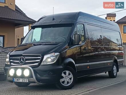 Черный Мерседес Sprinter, объемом двигателя 2.99 л и пробегом 320 тыс. км за 29750 $, фото 1 на Automoto.ua