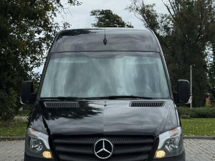 Черный Мерседес Sprinter, объемом двигателя 2.14 л и пробегом 360 тыс. км за 20450 $, фото 1 на Automoto.ua