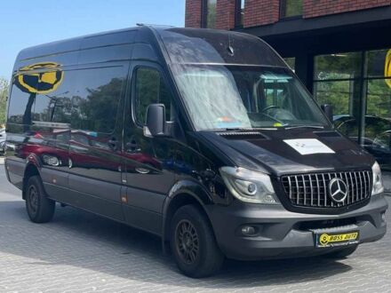 Черный Мерседес Sprinter, объемом двигателя 3 л и пробегом 502 тыс. км за 32500 $, фото 1 на Automoto.ua