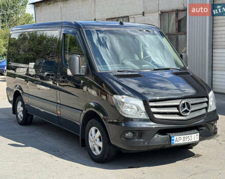 Чорний Мерседес Sprinter, об'ємом двигуна 2.2 л та пробігом 411 тис. км за 19500 $, фото 1 на Automoto.ua