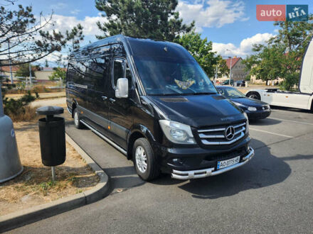 Мерседес Sprinter 2016 в Тячеве на Automoto.ua Черный Мерседес Sprinter, объемом двигателя 2.99 л и пробегом 455 тыс. км за 31700 $, фото 1 на Automoto.ua