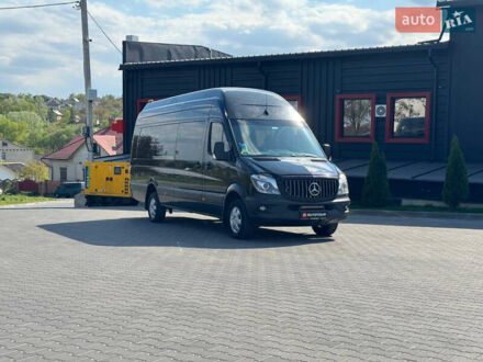 Черный Мерседес Sprinter, объемом двигателя 3 л и пробегом 533 тыс. км за 36500 $, фото 1 на Automoto.ua
