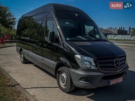 Черный Мерседес Sprinter, объемом двигателя 2.2 л и пробегом 450 тыс. км за 19700 $, фото 1 на Automoto.ua