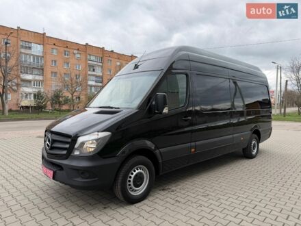 Черный Мерседес Sprinter, объемом двигателя 2.2 л и пробегом 262 тыс. км за 21600 $, фото 1 на Automoto.ua