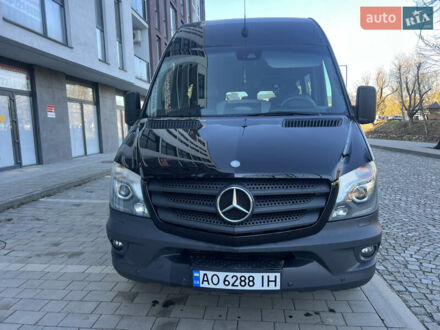 Чорний Мерседес Sprinter, об'ємом двигуна 3 л та пробігом 420 тис. км за 39500 $, фото 1 на Automoto.ua
