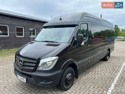 Черный Мерседес Sprinter, объемом двигателя 2.2 л и пробегом 355 тыс. км за 45000 $, фото 1 на Automoto.ua