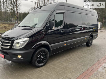 Чорний Мерседес Sprinter, об'ємом двигуна 2.14 л та пробігом 245 тис. км за 21200 $, фото 1 на Automoto.ua