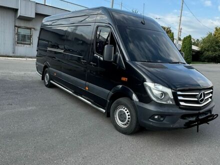 Чорний Мерседес Sprinter, об'ємом двигуна 3 л та пробігом 366 тис. км за 20000 $, фото 1 на Automoto.ua
