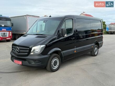Черный Мерседес Sprinter, объемом двигателя 2.2 л и пробегом 278 тыс. км за 20000 $, фото 1 на Automoto.ua