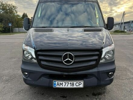 Чорний Мерседес Sprinter, об'ємом двигуна 2.14 л та пробігом 148 тис. км за 25800 $, фото 1 на Automoto.ua