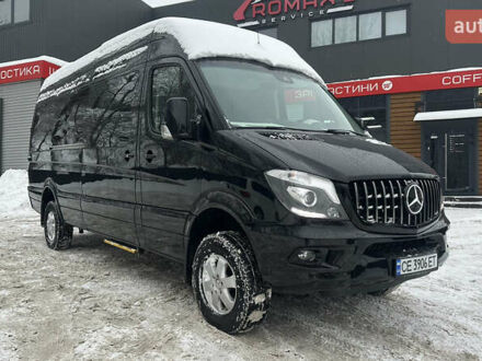 Черный Мерседес Sprinter, объемом двигателя 2.99 л и пробегом 120 тыс. км за 76337 $, фото 1 на Automoto.ua