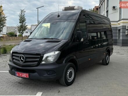 Черный Мерседес Sprinter, объемом двигателя 2.2 л и пробегом 214 тыс. км за 18700 $, фото 1 на Automoto.ua