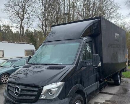 Черный Мерседес Sprinter, объемом двигателя 2 л и пробегом 220 тыс. км за 25000 $, фото 1 на Automoto.ua