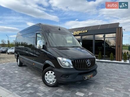 Черный Мерседес Sprinter, объемом двигателя 2.99 л и пробегом 676 тыс. км за 31299 $, фото 1 на Automoto.ua