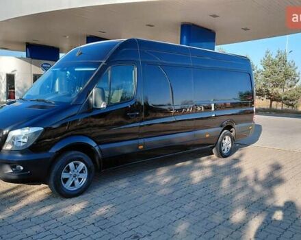 Черный Мерседес Sprinter, объемом двигателя 2.2 л и пробегом 350 тыс. км за 23185 $, фото 1 на Automoto.ua