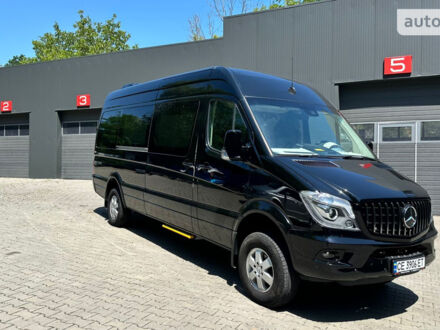 Черный Мерседес Sprinter, объемом двигателя 3 л и пробегом 120 тыс. км за 75193 $, фото 1 на Automoto.ua