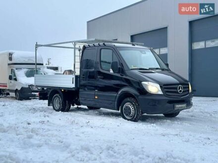 Черный Мерседес Sprinter, объемом двигателя 2.2 л и пробегом 190 тыс. км за 27800 $, фото 1 на Automoto.ua