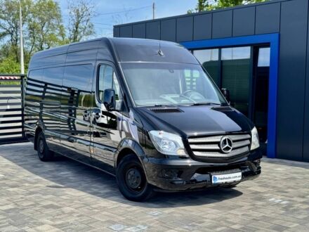 Мерседес Sprinter 2018 в Ровно на Automoto.ua Черный Мерседес Sprinter, объемом двигателя 2.2 л и пробегом 159 тыс. км за 37500 $, фото 1 на Automoto.ua