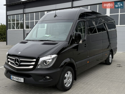 Черный Мерседес Sprinter, объемом двигателя 2.99 л и пробегом 306 тыс. км за 36500 $, фото 1 на Automoto.ua