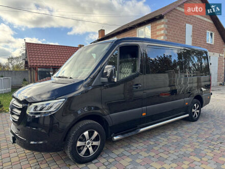 Чорний Мерседес Sprinter, об'ємом двигуна 2.2 л та пробігом 205 тис. км за 40990 $, фото 1 на Automoto.ua