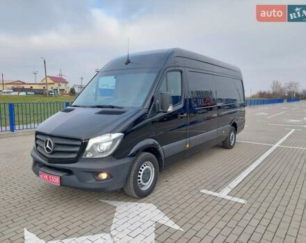 Чорний Мерседес Sprinter, об'ємом двигуна 3 л та пробігом 280 тис. км за 34822 $, фото 1 на Automoto.ua