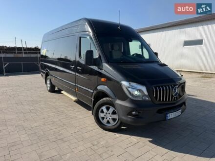 Черный Мерседес Sprinter, объемом двигателя 2.99 л и пробегом 796 тыс. км за 24500 $, фото 1 на Automoto.ua