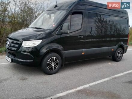Черный Мерседес Sprinter, объемом двигателя 2.2 л и пробегом 600 тыс. км за 28000 $, фото 1 на Automoto.ua
