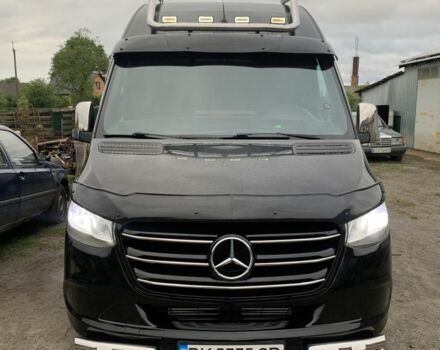 Черный Мерседес Sprinter, объемом двигателя 2.1 л и пробегом 322 тыс. км за 29500 $, фото 1 на Automoto.ua