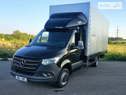 Черный Мерседес Sprinter, объемом двигателя 3.2 л и пробегом 240 тыс. км за 38888 $, фото 1 на Automoto.ua