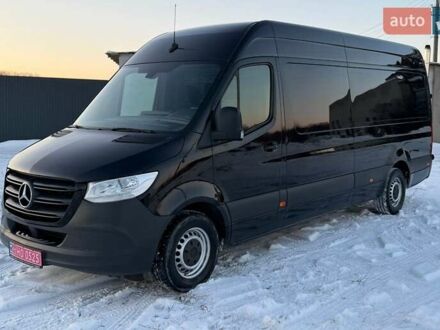 Черный Мерседес Sprinter, объемом двигателя 2.2 л и пробегом 243 тыс. км за 24200 $, фото 1 на Automoto.ua