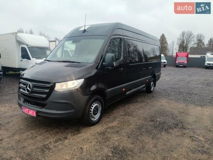 Чорний Мерседес Sprinter, об'ємом двигуна 3 л та пробігом 170 тис. км за 33900 $, фото 1 на Automoto.ua
