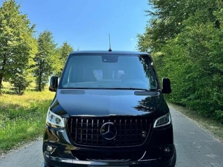 Черный Мерседес Sprinter, объемом двигателя 2.14 л и пробегом 240 тыс. км за 37800 $, фото 1 на Automoto.ua
