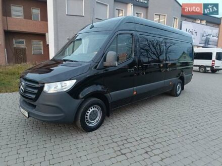 Черный Мерседес Sprinter, объемом двигателя 3 л и пробегом 196 тыс. км за 39900 $, фото 1 на Automoto.ua