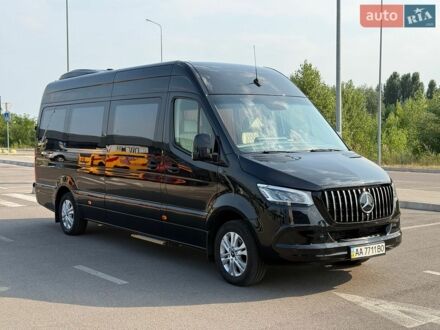 Черный Мерседес Sprinter, объемом двигателя 2.14 л и пробегом 365 тыс. км за 69700 $, фото 1 на Automoto.ua