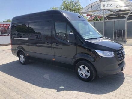 Черный Мерседес Sprinter, объемом двигателя 2.14 л и пробегом 230 тыс. км за 27300 $, фото 1 на Automoto.ua