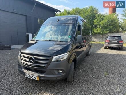 Чорний Мерседес Sprinter, об'ємом двигуна 2.14 л та пробігом 420 тис. км за 21900 $, фото 1 на Automoto.ua