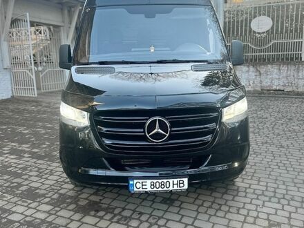 Черный Мерседес Sprinter, объемом двигателя 2.14 л и пробегом 250 тыс. км за 35000 $, фото 1 на Automoto.ua