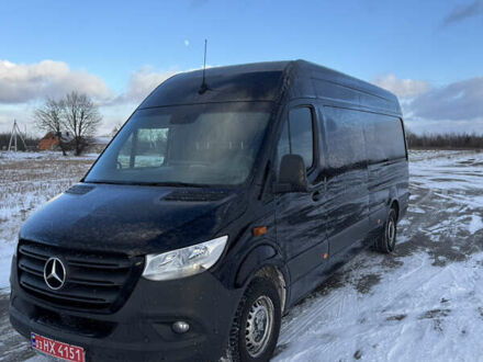 Черный Мерседес Sprinter, объемом двигателя 2.2 л и пробегом 218 тыс. км за 30500 $, фото 1 на Automoto.ua