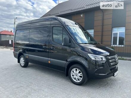 Черный Мерседес Sprinter, объемом двигателя 3 л и пробегом 74 тыс. км за 40500 $, фото 1 на Automoto.ua