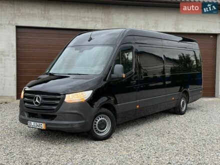 Черный Мерседес Sprinter, объемом двигателя 2.2 л и пробегом 273 тыс. км за 26300 $, фото 1 на Automoto.ua