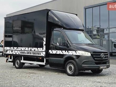 Черный Мерседес Sprinter, объемом двигателя 2.2 л и пробегом 163 тыс. км за 25800 $, фото 1 на Automoto.ua