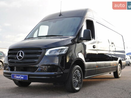 Чорний Мерседес Sprinter, об'ємом двигуна 2 л та пробігом 281 тис. км за 34000 $, фото 1 на Automoto.ua