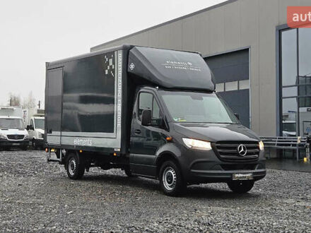 Черный Мерседес Sprinter, объемом двигателя 2.2 л и пробегом 164 тыс. км за 25800 $, фото 1 на Automoto.ua