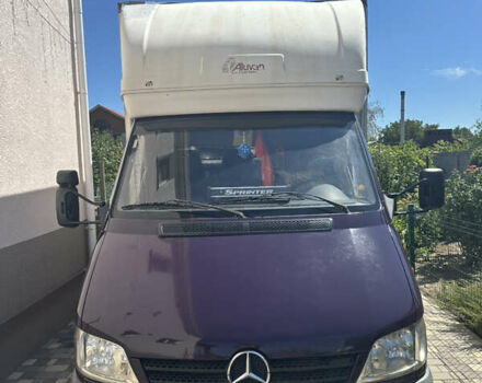 Фиолетовый Мерседес Sprinter, объемом двигателя 2.15 л и пробегом 330 тыс. км за 14000 $, фото 1 на Automoto.ua