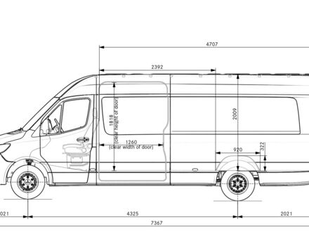 Мерседес Спрінтер вант., об'ємом двигуна 0 л та пробігом 0 тис. км за 59628 $, фото 3 на Automoto.ua