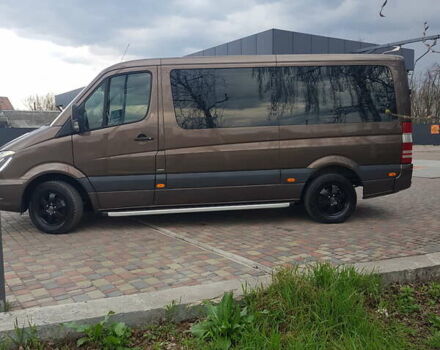 Коричневий Мерседес Sprinter, об'ємом двигуна 2.2 л та пробігом 106 тис. км за 32000 $, фото 5 на Automoto.ua