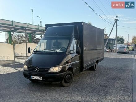 Коричневый Мерседес Sprinter, объемом двигателя 2.7 л и пробегом 483 тыс. км за 8800 $, фото 1 на Automoto.ua