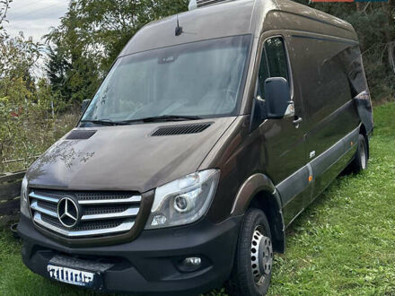 Мерседес Sprinter 2017 в Хмельницком на Automoto.ua Коричневый Мерседес Sprinter, объемом двигателя 3 л и пробегом 350 тыс. км за 23985 $, фото 1 на Automoto.ua